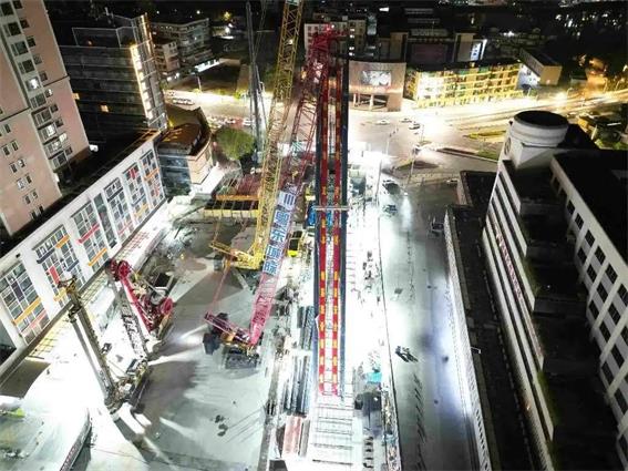 粵東城際鐵路汕頭汽車總站圍護結構啟動、澄海制梁場首榀箱梁架設