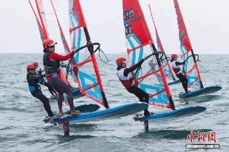 十五運(yùn)會帆船賽事在廣東汕尾啟幕